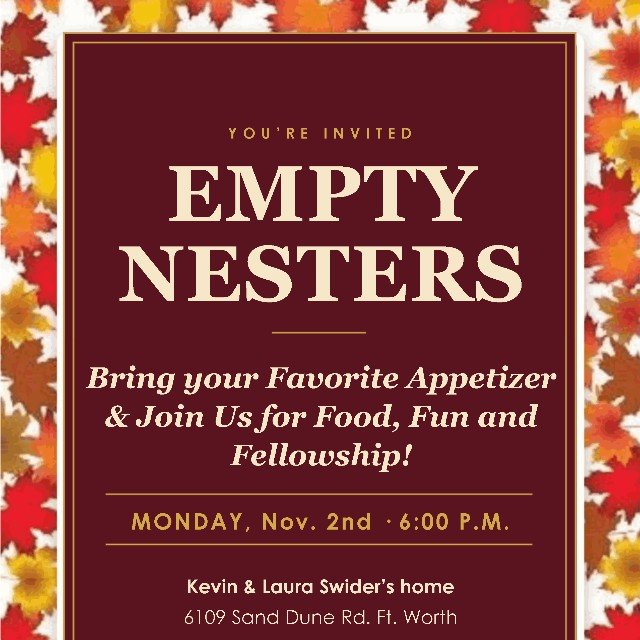 “Empty Nesters”